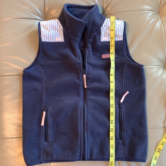 Vineyard Vines Navy Zippered Vest - Picture 7 of 7